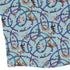 Cosmic Yarn Cats Teal Long Sleeve Button Up Shirt corner