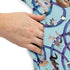 Cosmic Yarn Cats Teal Sleeveless Dress Pocket