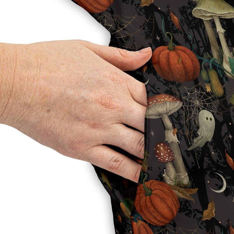 Cottagecore Halloween Mushroom Sleeveless Dress