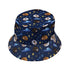 Counting Sheep Bucket Hat Gray Stitching