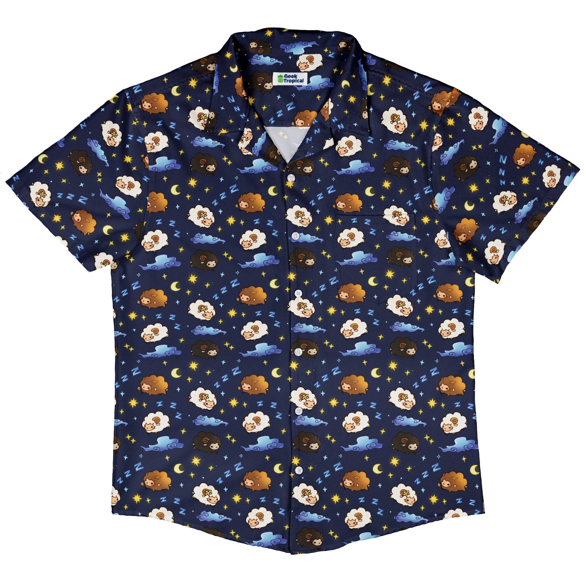 Counting Sheep Button Up Shirt 5