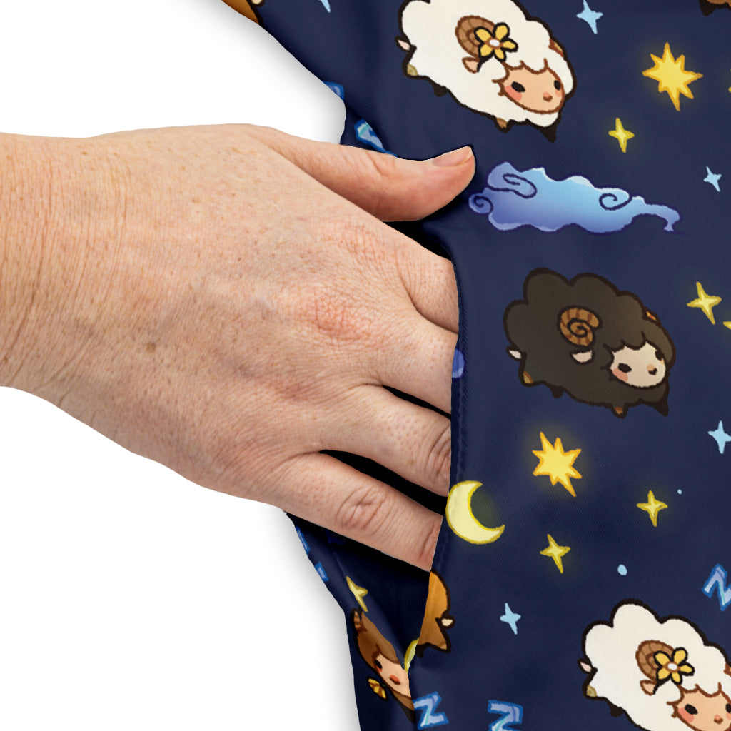 Counting Sheep Sleeveless Dress Pocket