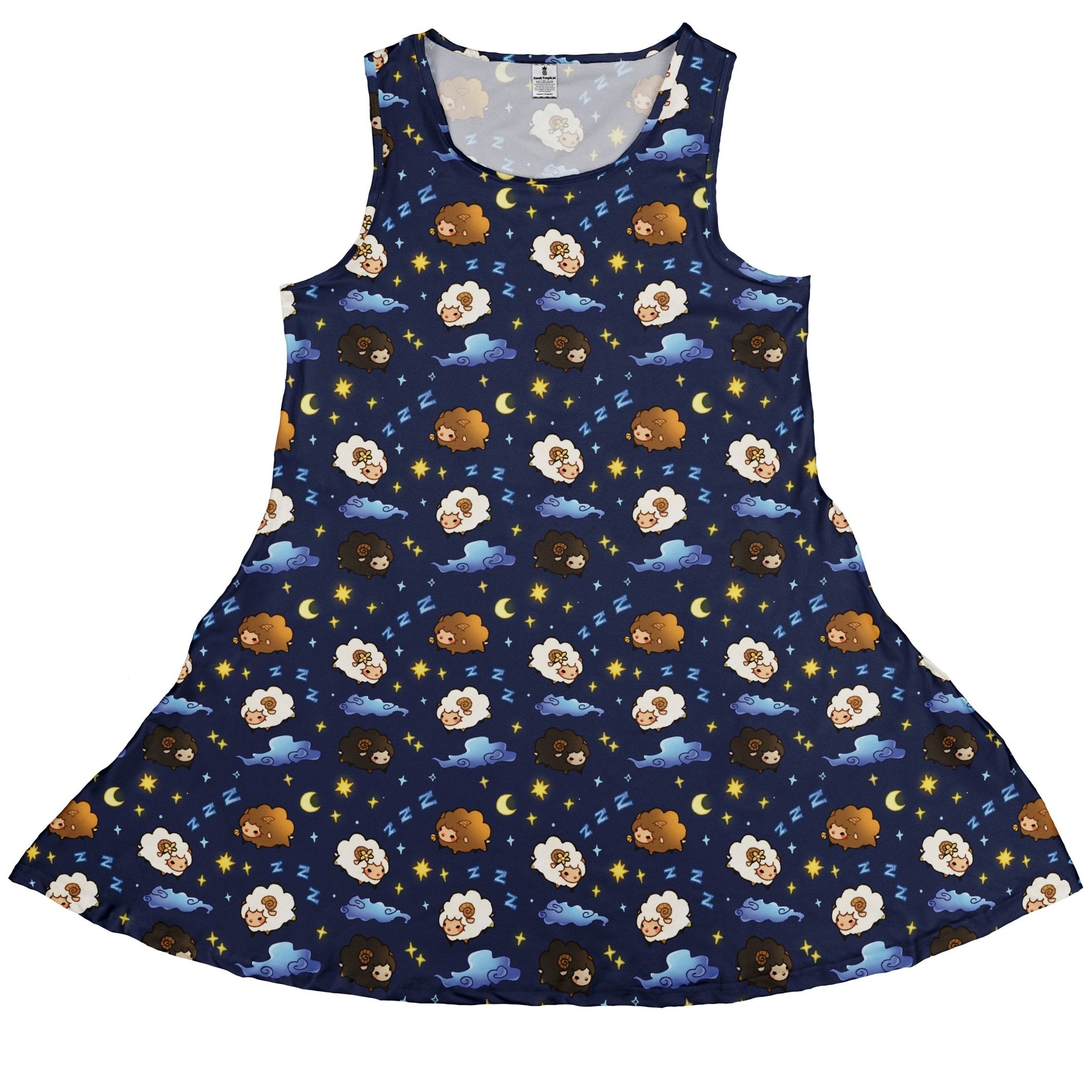 Counting Sheep Sleeveless Dress 1
