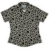 Cow Cat Curvy Button Up Shirt womens front