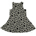 Cow Cat Sleeveless Dress back