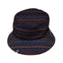 Cozy Holiday Sweater Bucket Hat Gray Stitching