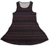 Cozy Holiday Sweater Sleeveless Dress front