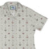 Crabby Anchors Curvy Button Up Shirt Geek Nerd Design by Vlad Mel Marine biology q4