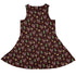Crimson Faerie Sleeveless Dress back