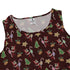 Crimson Faerie Sleeveless Dress close front
