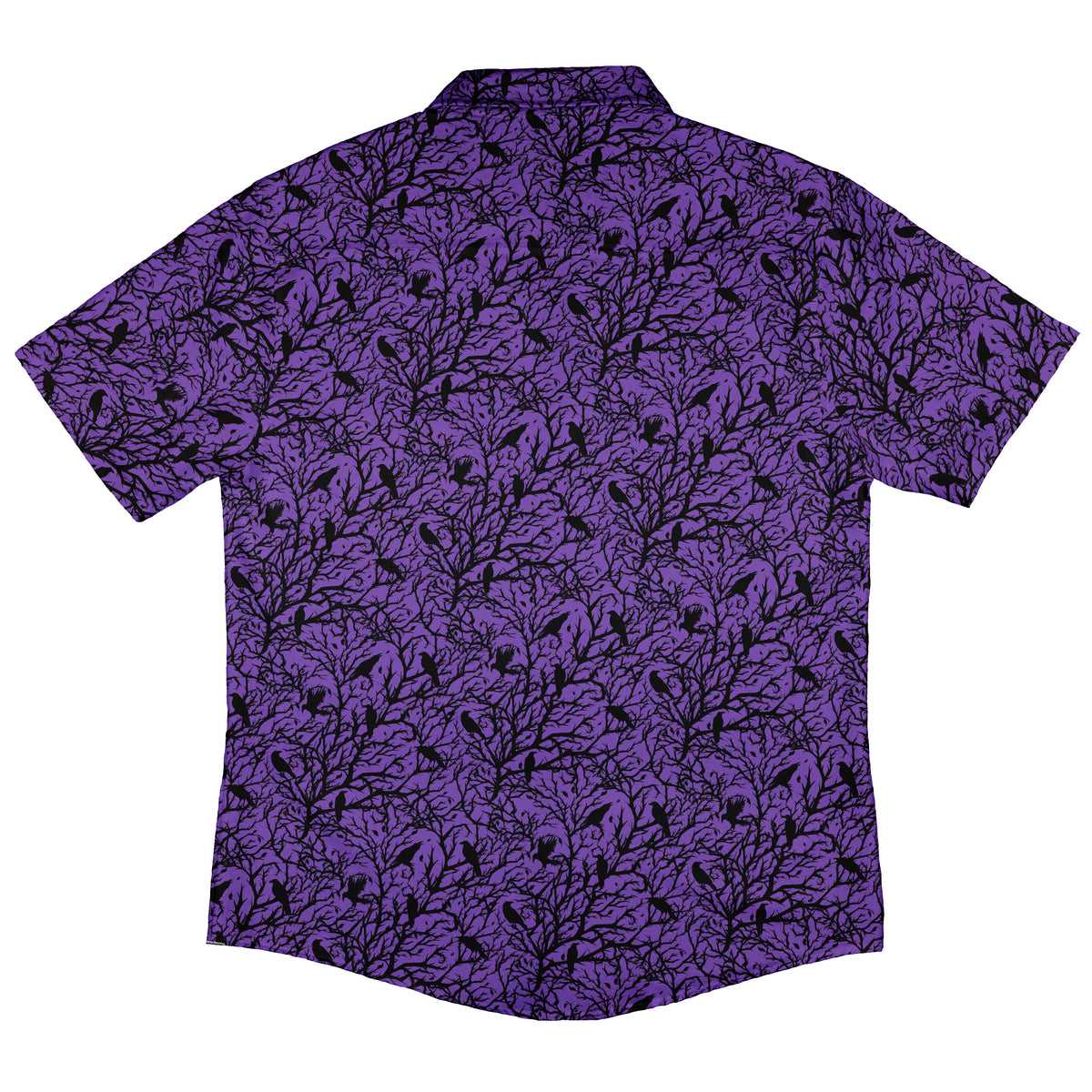 Crows At Dusk Button Up Shirt Back