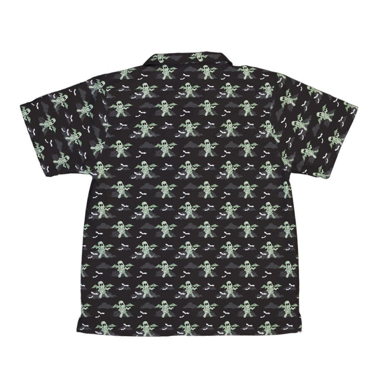 Cthlhu fog Youth Hawaiian Shirt Geek Nerd Fantasy Prints halloween q4