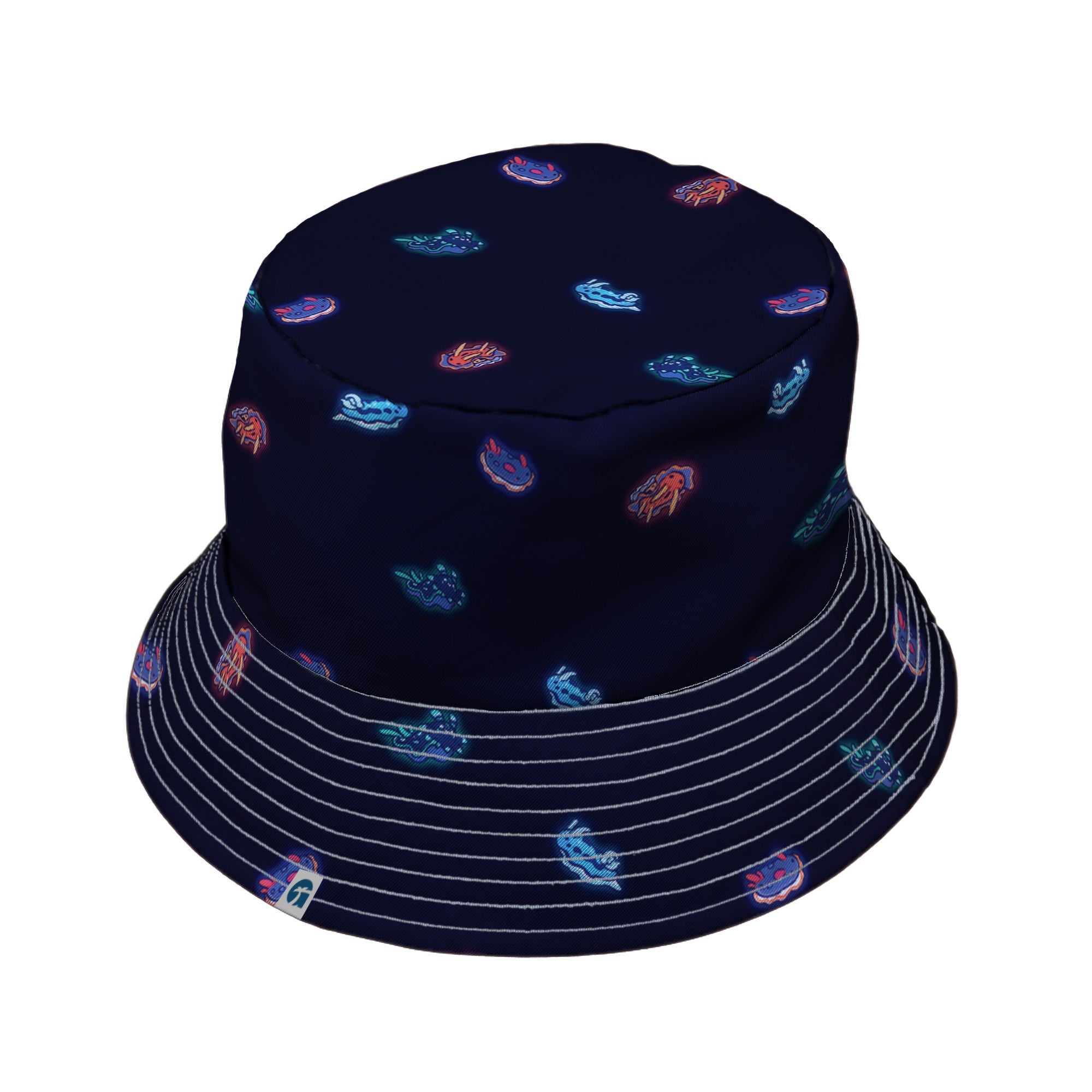 Cute Sea Slugs Bucket Hat Geek Nerd anime Design by Ardi Tong lx - B