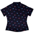 Cute Sea Slugs Curvy Button Up Shirt Geek Nerd anime Design by Ardi Tong marine biology