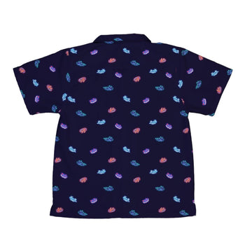 Cute Sea Slugs Youth Hawaiian Shirt Geek Nerd anime Design by Ardi Tong marine biology