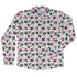DND Dice Critters Colors Long Sleeve Button Up Shirt Geek Nerd adult sizing Animal Patterns Designed by Rose Khan