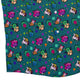 Dnd Dice Critters Teal Button Up Shirt - adult sizing - Animal Patterns - Designed by Rose Khan