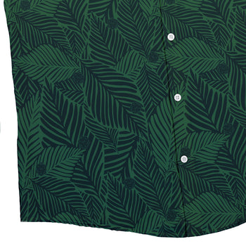 Tropical Dnd Dice Button Up Shirt - adult sizing - Design by Dunking Toast - dnd & rpg print