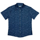 Dnd Dice Snowflake Button Up Shirt Geek Nerd adult sizing Christmas Print