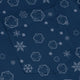 DND Dice Snowflakes Long Sleeve Button Up Shirt Geek Nerd adult sizing Christmas Print dnd & rpg print