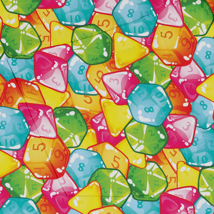 Nerdy DND Gummies Button Up Shirt