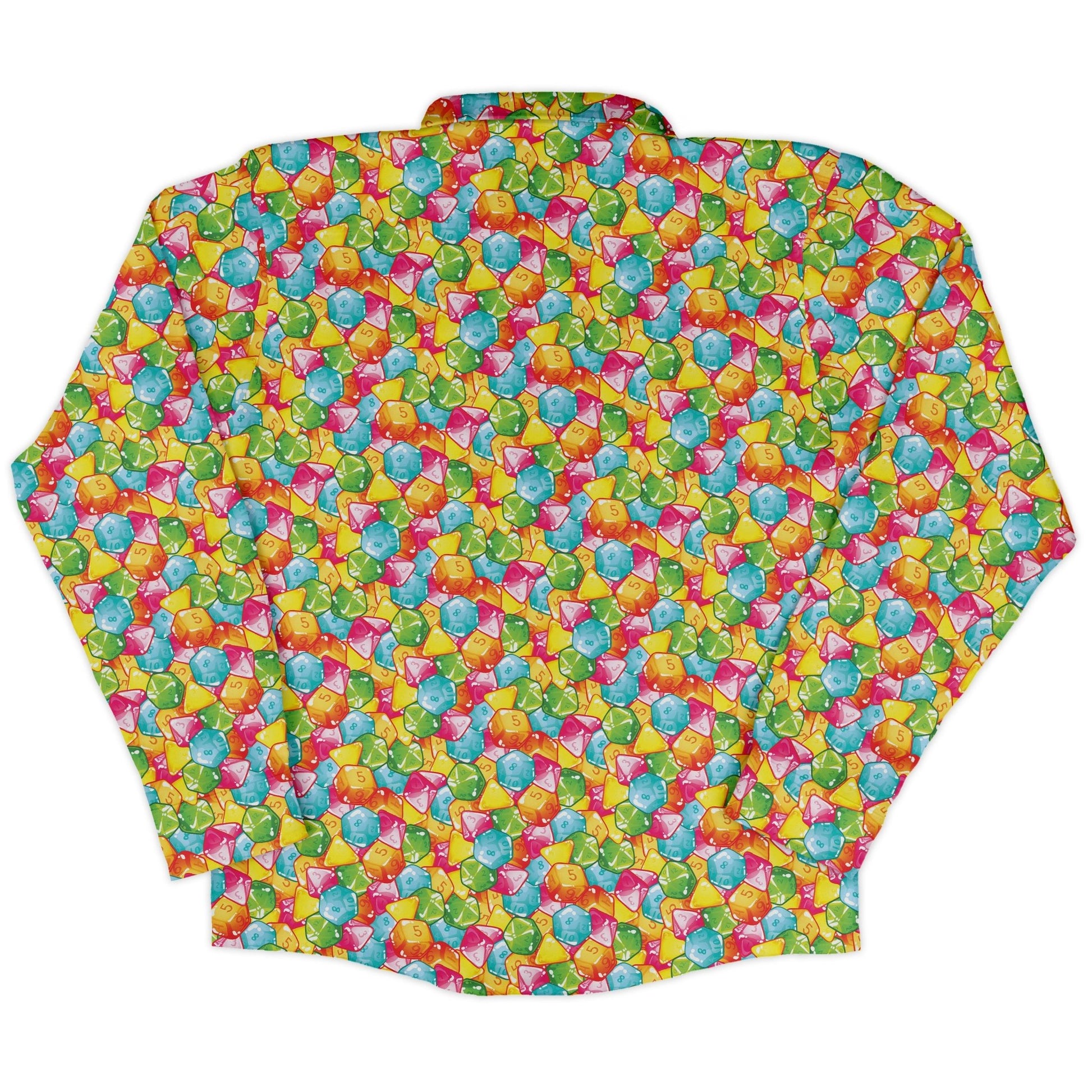 DND Gummies Long Sleeve Button Up Shirt 6