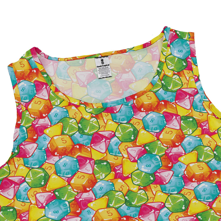 Nerdy DND Gummies Sleeveless Dress