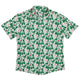 Dnd Santa Hat Dragons Button Up Shirt Geek Nerd adult sizing Christmas Print Design by Heather Davenport