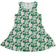 DND Santa Hat Dragons Dress Geek Nerd Christmas Print Design by Heather Davenport lx - C