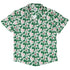 Dnd Santa Hat Dragons Button Up Shirt Geek Nerd adult sizing Christmas Print Design by Heather Davenport