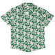 Dnd Santa Hat Dragons Button Up Shirt Geek Nerd adult sizing Christmas Print Design by Heather Davenport