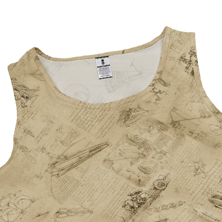 Da Vinci Mechanical Marvels Dress Geek Nerd Designs by Nathan lx - C Q3