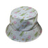 Dangos Matcha Green Bucket Hat Black Stitching