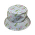 Dangos Matcha Green Bucket Hat Gray Stitching