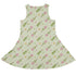 Dangos Matcha Green Sleeveless Dress back