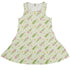 Dangos Matcha Green Sleeveless Dress front