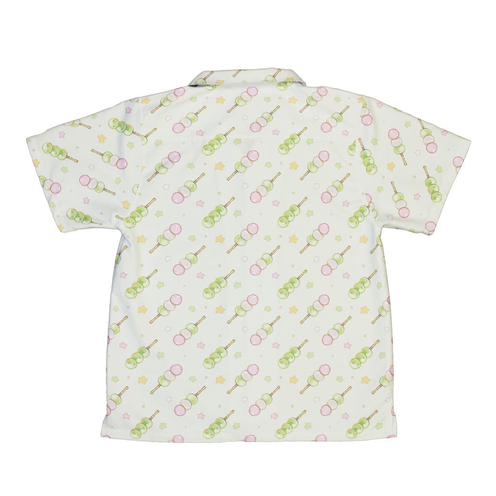 Dangos Matcha Green Youth Hawaiian Shirt Back