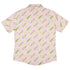 Dangos Strawberry Pink Button Up Shirt Back
