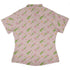 Dangos Strawberry Pink Curvy Button Up Shirt womens back