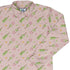 Dangos Strawberry Pink Long Sleeve Button Up Shirt cover