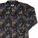 Dark Elves Gathering Long Sleeve Button Up Shirt Geek Nerd adult sizing Design by Amy Brown Fantasy Prints