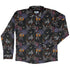 Dark Elves Gathering Long Sleeve Button Up Shirt Geek Nerd adult sizing Design by Amy Brown Fantasy Prints