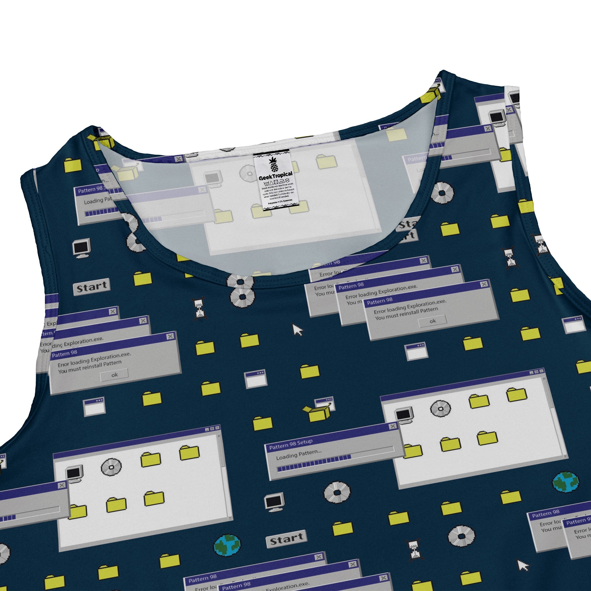 Dark Pattern98 Dress Geek Nerd computer print Design by Claire Murphy lx - C