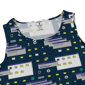 Dark Pattern98 Dress Geek Nerd computer print Design by Claire Murphy lx - C