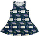Dark Pattern98 Dress Geek Nerd computer print Design by Claire Murphy lx - C