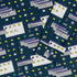 Dark Pattern98 Long Sleeve Button Up Shirt Geek Nerd adult sizing computer print Design by Claire Murphy