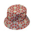 Daruma Dash Bucket Hat Gray Stitching