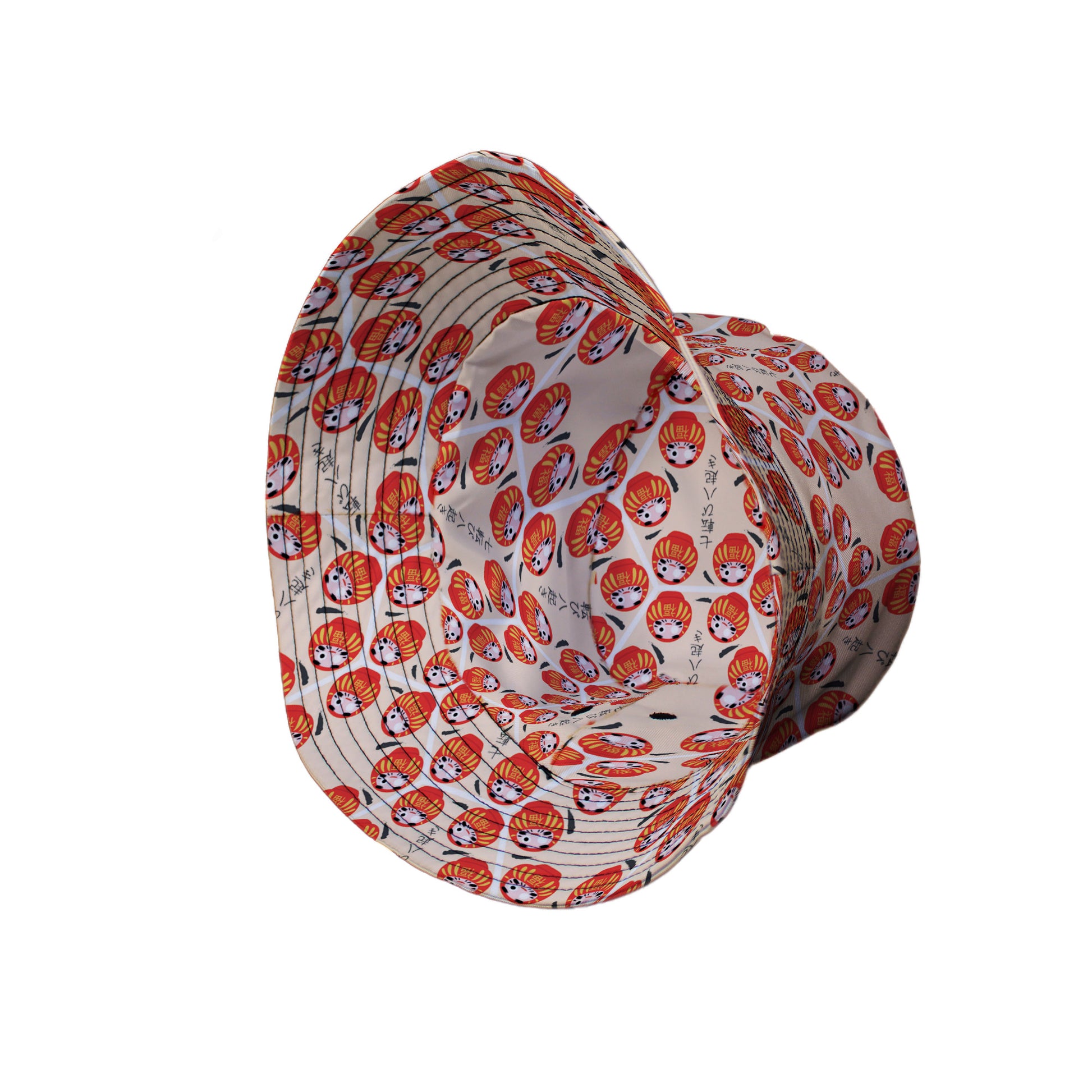 Daruma Dash Bucket Hat Side View