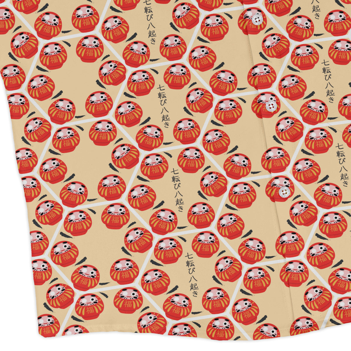 Daruma Dash Long Sleeve Button Up Shirt corner