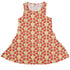 Daruma Dash Sleeveless Dress front